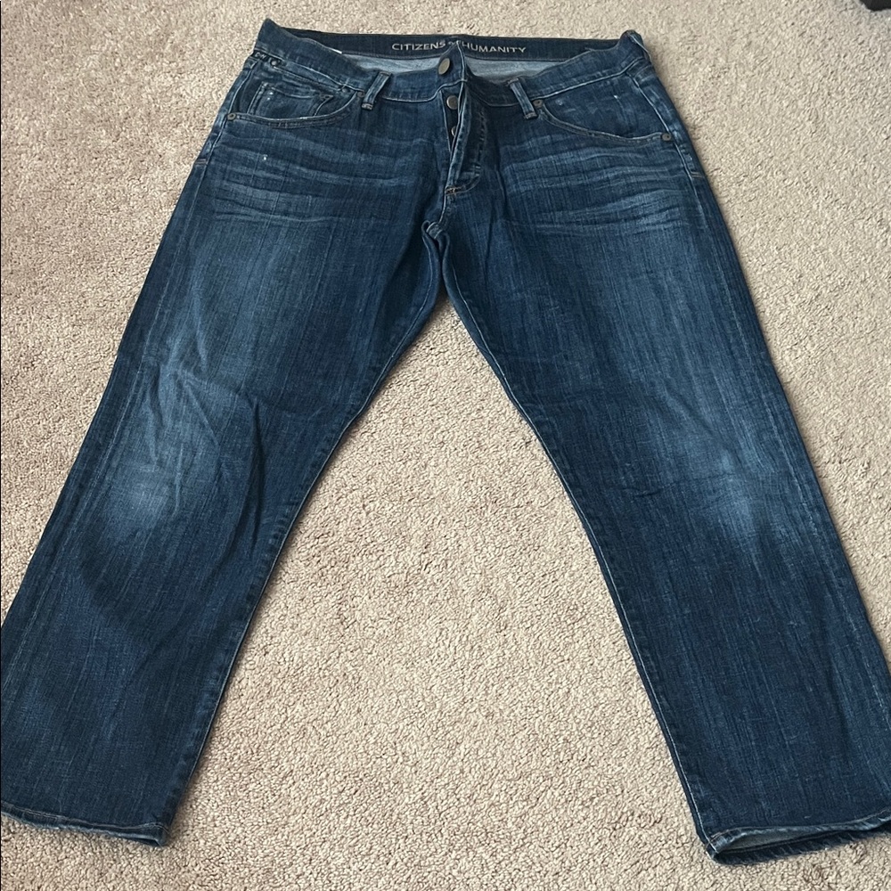 Citizens of Humanity Women's Relaxed Blue Jeans